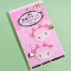 Kuromi Bejeweled Sakura Bangs Clip Set