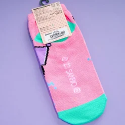 Kuromi Blowing Kisses Ankle Socks