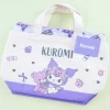 Kuromi Canvas Tote Bag With Insulated Pouch