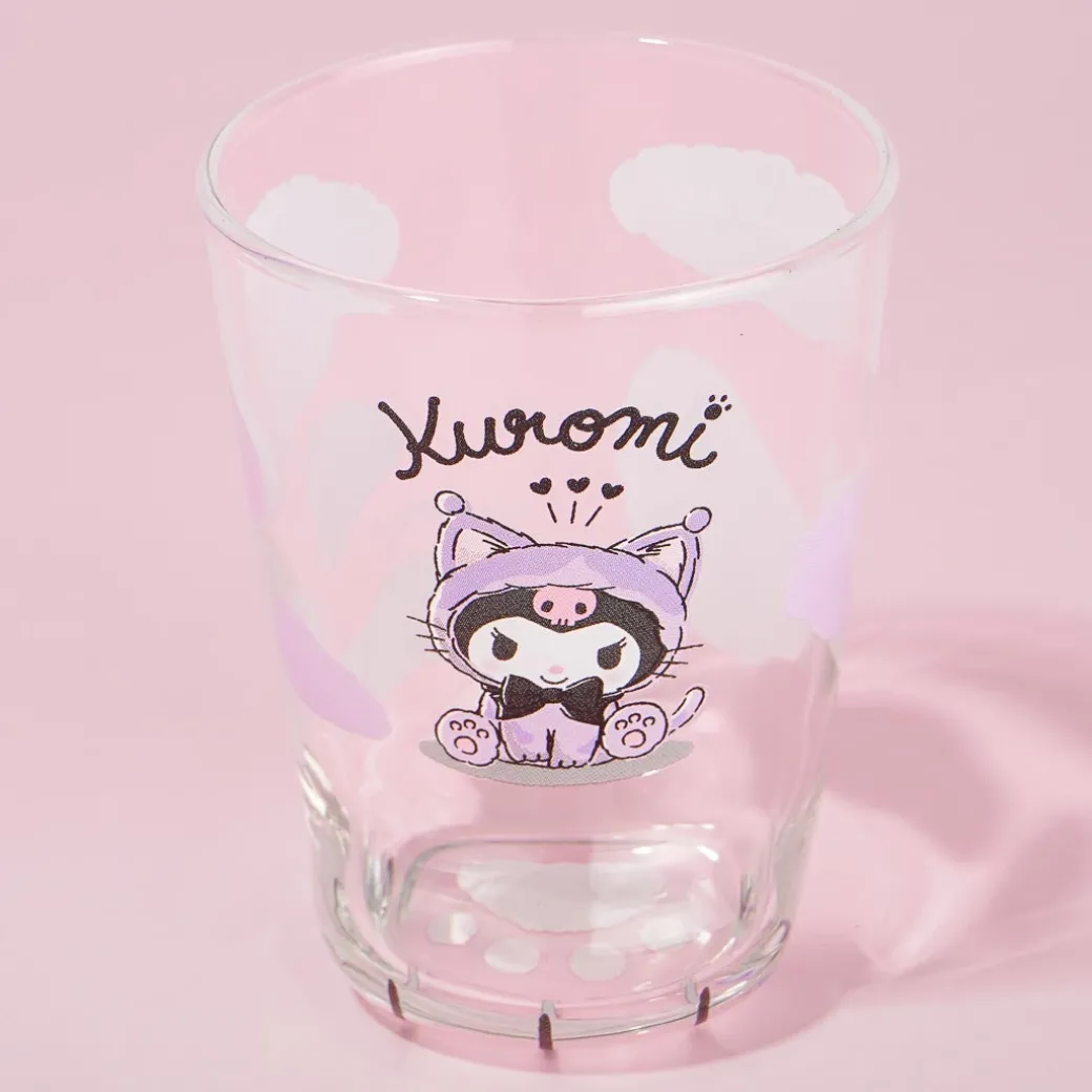 Kuromi Cat Foot Glass