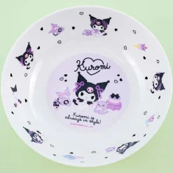 Kuromi Charming Heart Curry & Pasta Melamine Plate