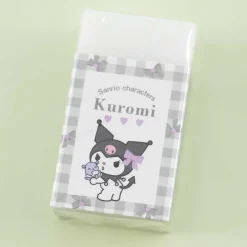 Kuromi Checkered Ribbons Eraser