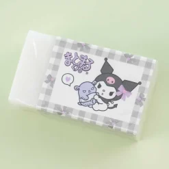 Kuromi Checkered Ribbons Eraser