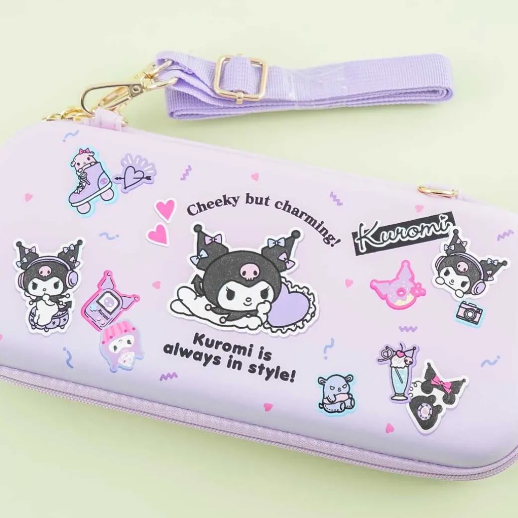 Kuromi Cheeky Gaming Console Hard Pouch