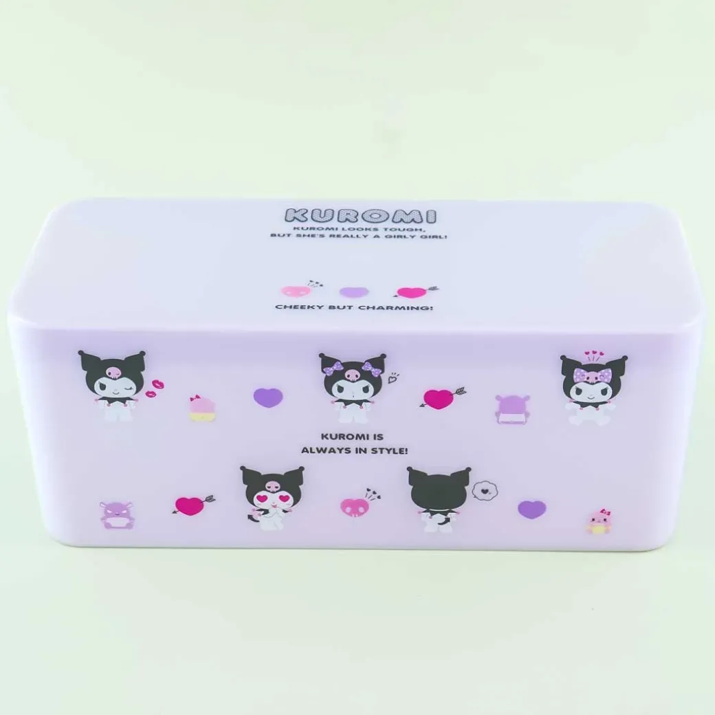 Kuromi Cheeky Hearts Wire Storage Box