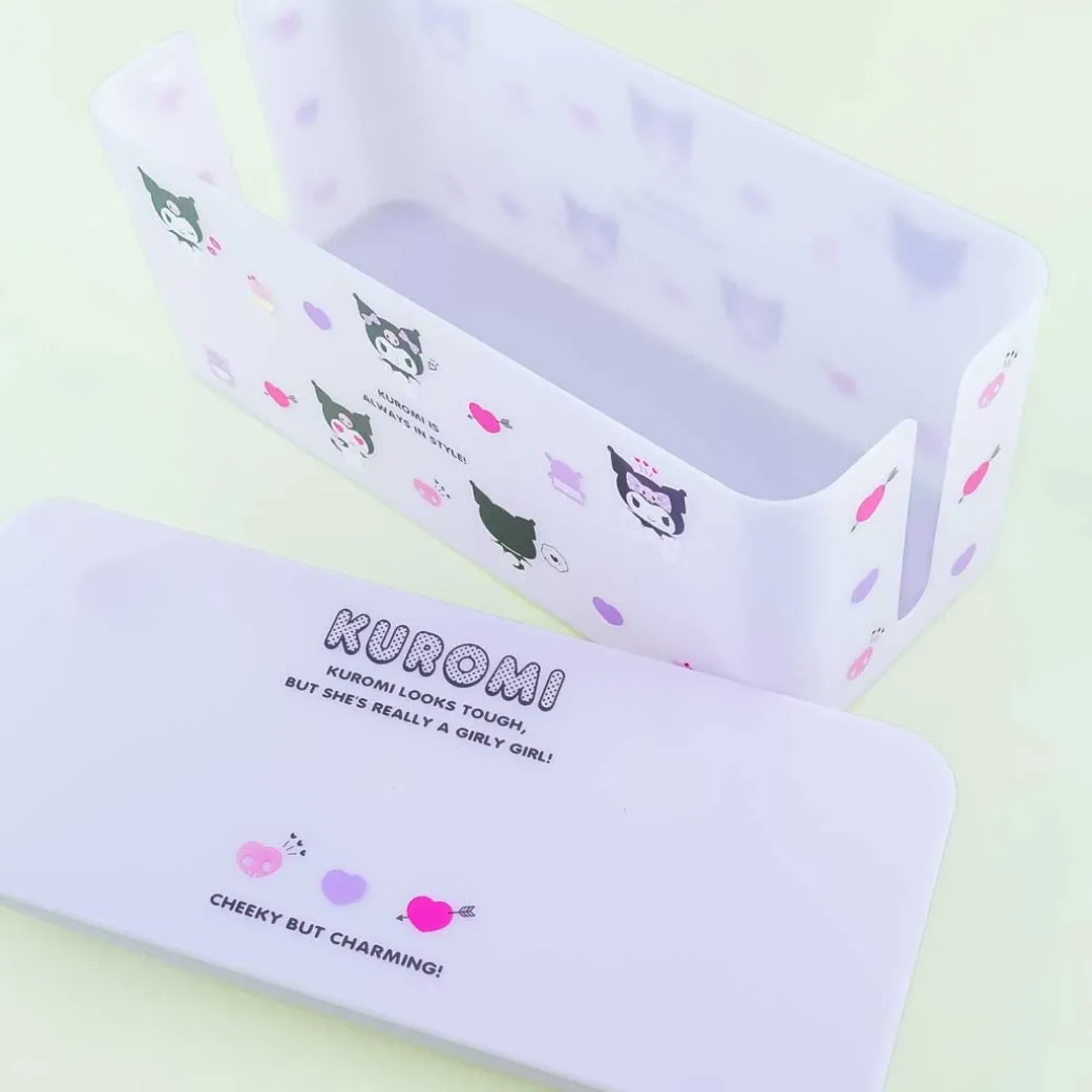 Kuromi Cheeky Hearts Wire Storage Box