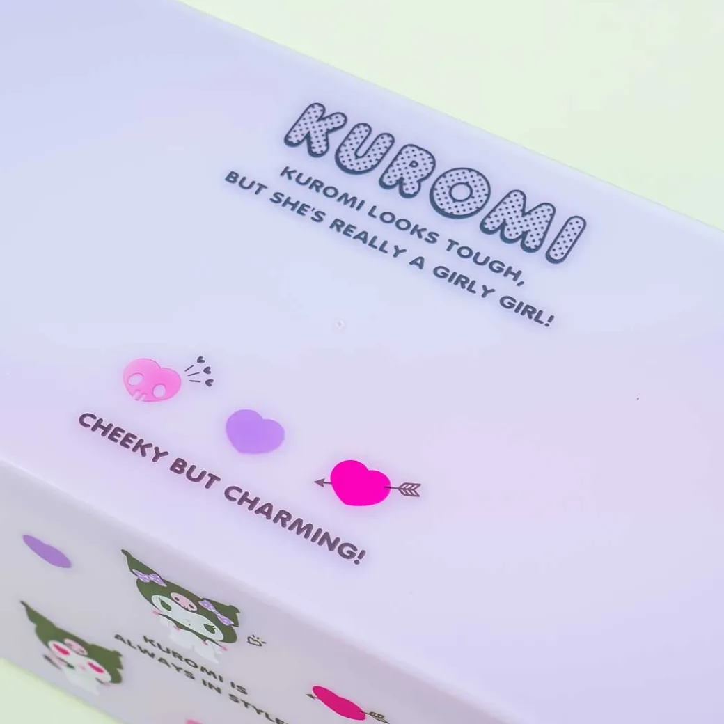 Kuromi Cheeky Hearts Wire Storage Box