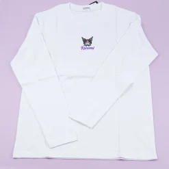 Kuromi Cheeky Long Sleeve Shirt - Large