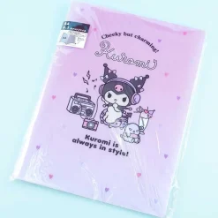 Kuromi Cheeky Multi-Pocket Folder