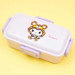 Kuromi Cheetah Rock Rectangular Bento