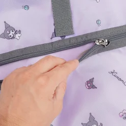 Kuromi Cherry & Skull Foldable Boston Bag