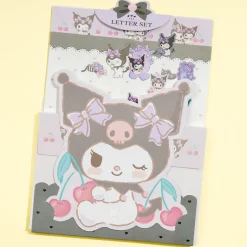 Kuromi Cherry Die-Cut Letter Set