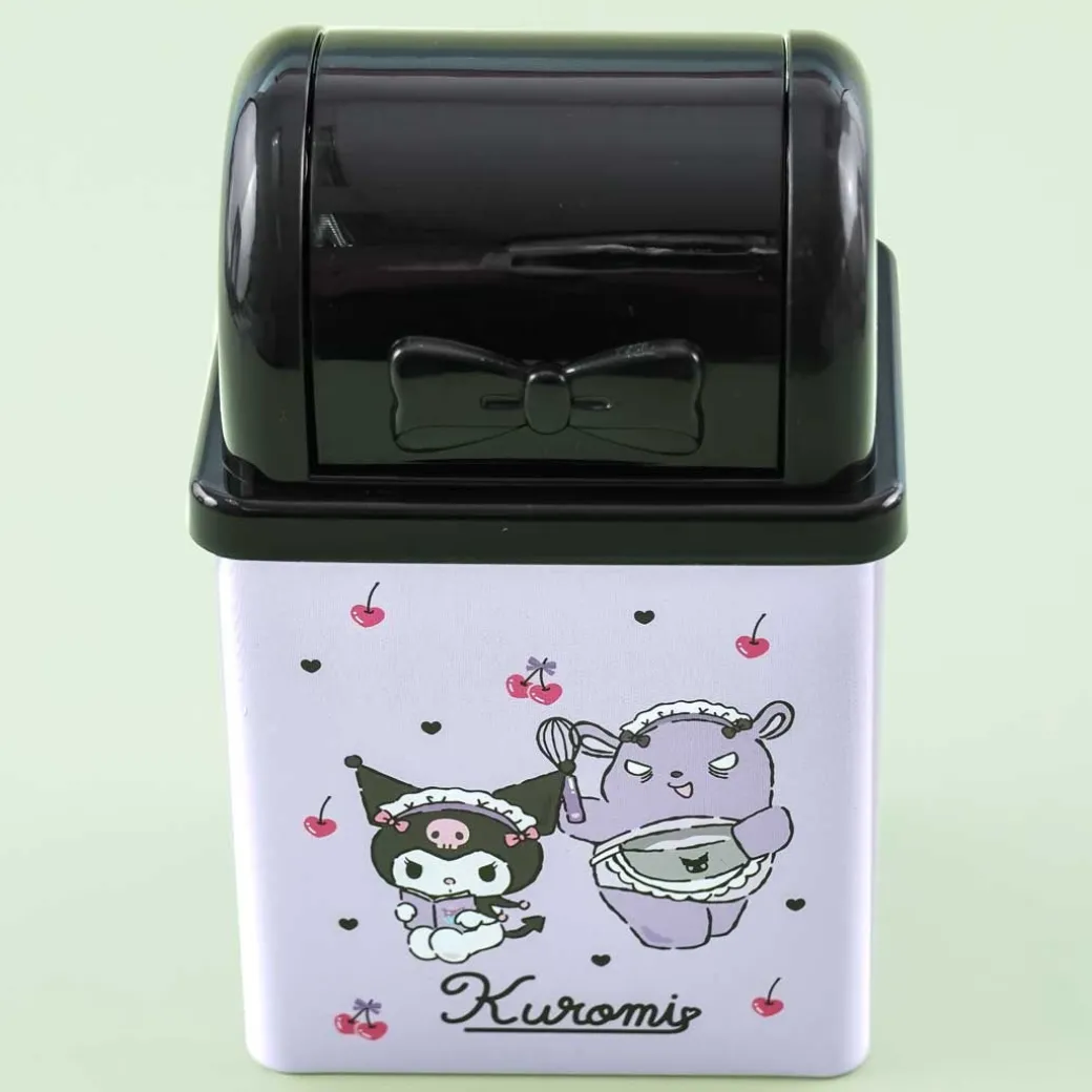 Kuromi Cherry Mini Wastebasket