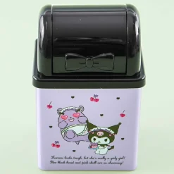 Kuromi Cherry Mini Wastebasket