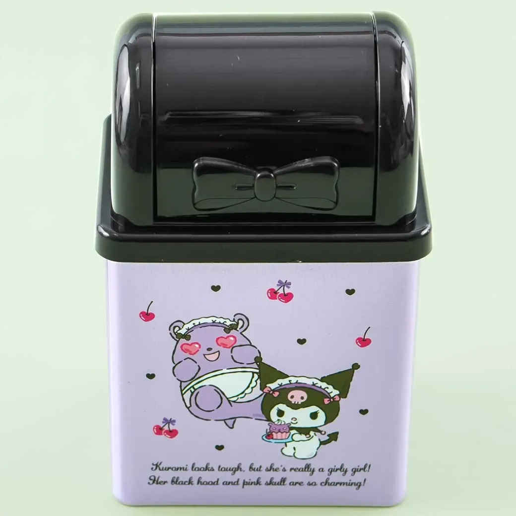 Kuromi Cherry Mini Wastebasket