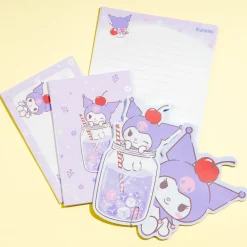 Kuromi Cherry Soda Letter Set