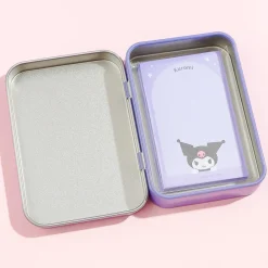 Kuromi Cloudy Memo Pad With Tin Case