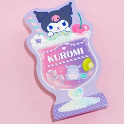 Kuromi Cream Soda Die-Cut Memo Pad