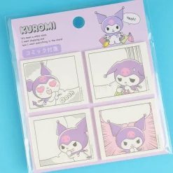 Kuromi Cute Comic Sticky Note Set