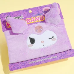 Kuromi 3D Ears Fluffy Headband - Purple