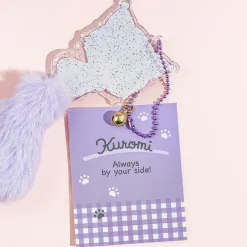 Kuromi Daisuki Neko Neko Long Tail Acrylic Charm
