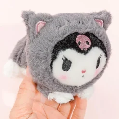 Kuromi Daisuki Neko Neko Plushie Charm