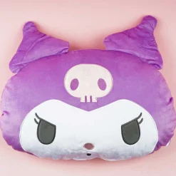 Kuromi Die Cut Face Cushion