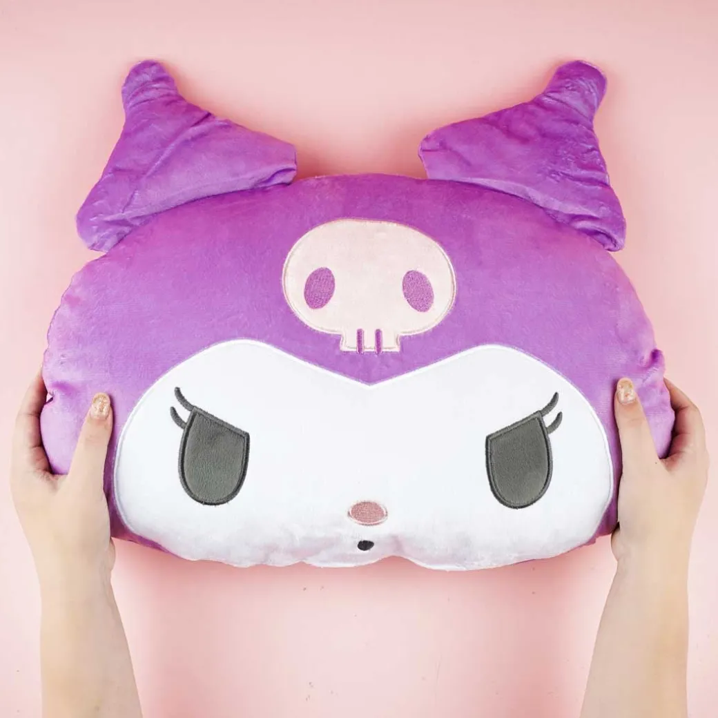 Kuromi Die Cut Face Cushion