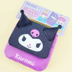 Kuromi Die-Cut Multi-Pocket Sling Bag