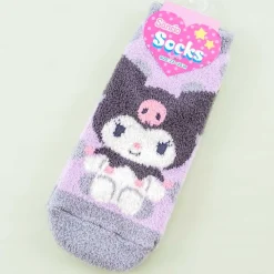 Kuromi Dotted Fluffy Socks