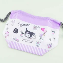 Kuromi Drawstring Lunch Bag