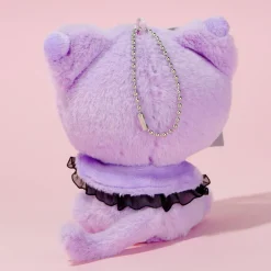 Kuromi Dressed-Up Cat Plushie Charm