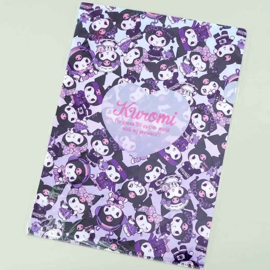 Kuromi Dress-Up Overload A4 File Folder