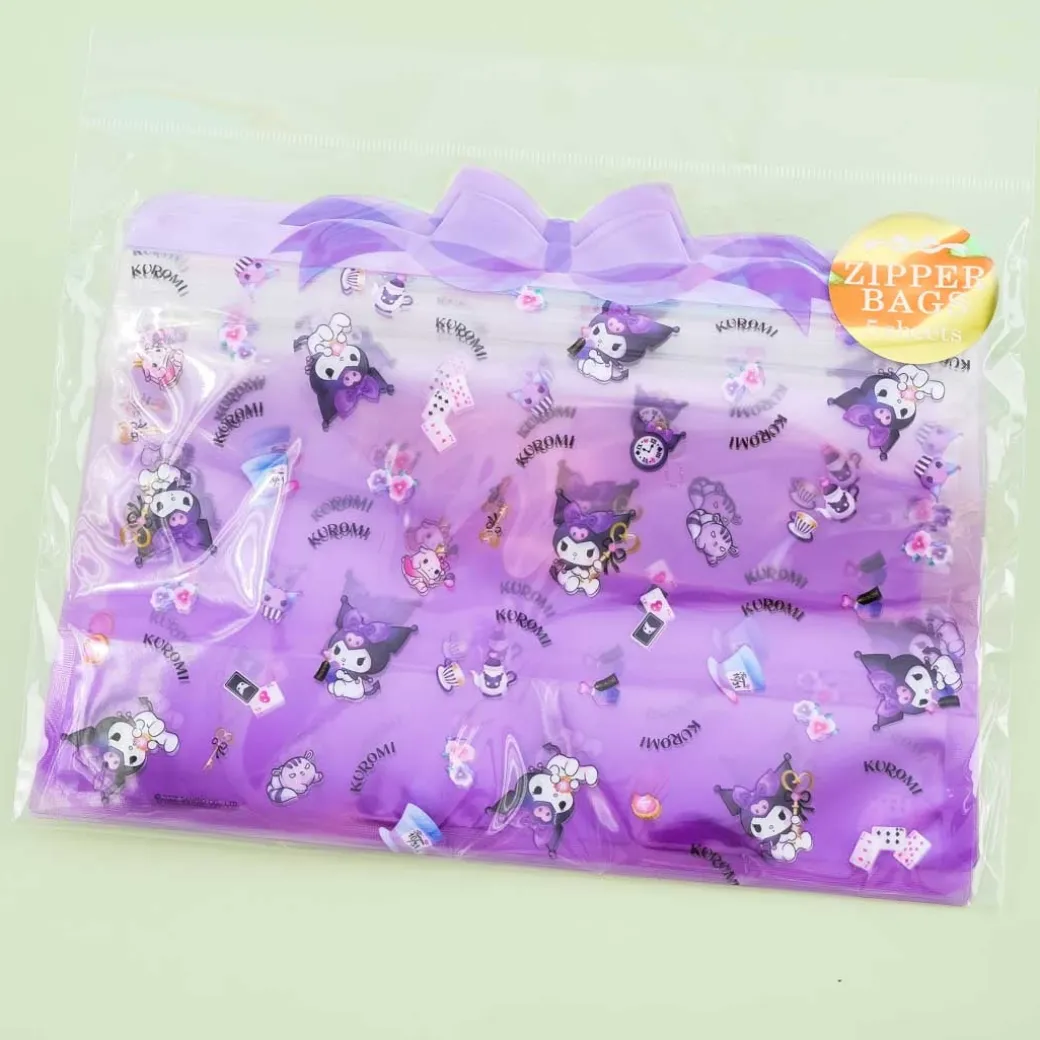 Kuromi Dress-Up Zipper Bag Set