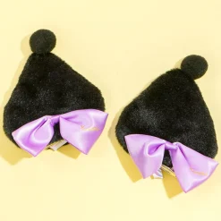 Kuromi Ears Cosplay Hair Clips - 2 pcs