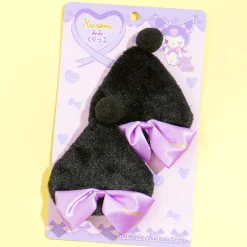 Kuromi Ears Cosplay Hair Clips - 2 pcs