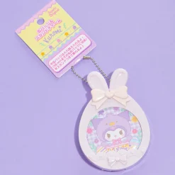 Kuromi Easter Bunny 2-Way Charm With Badge