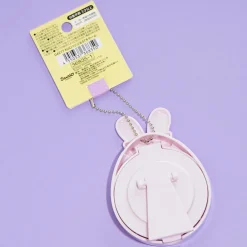 Kuromi Easter Bunny 2-Way Charm With Badge