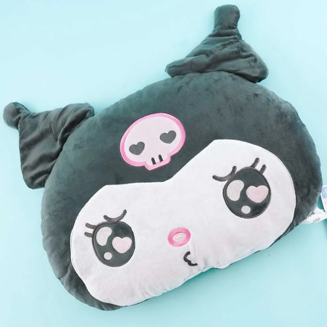 Kuromi Emo Kyun Die-Cut Cushion