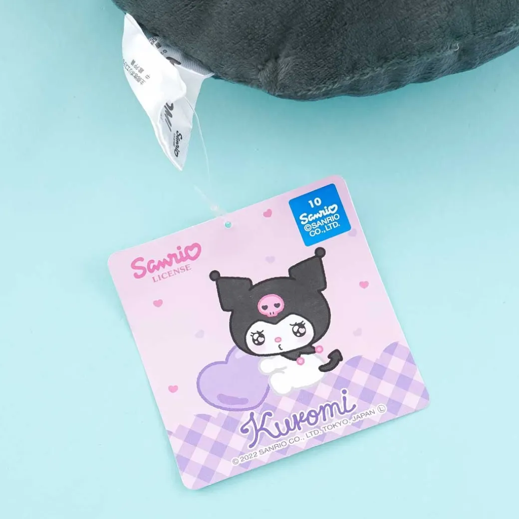 Kuromi Emo Kyun Die-Cut Cushion