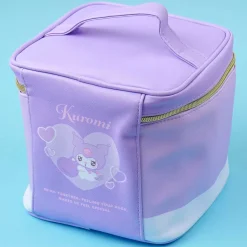Kuromi Emo Kyun Vanity Pouch With Mirror