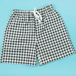 Kuromi Face Checkered Pajama Set