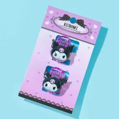 Kuromi Face Mini Claw Clips