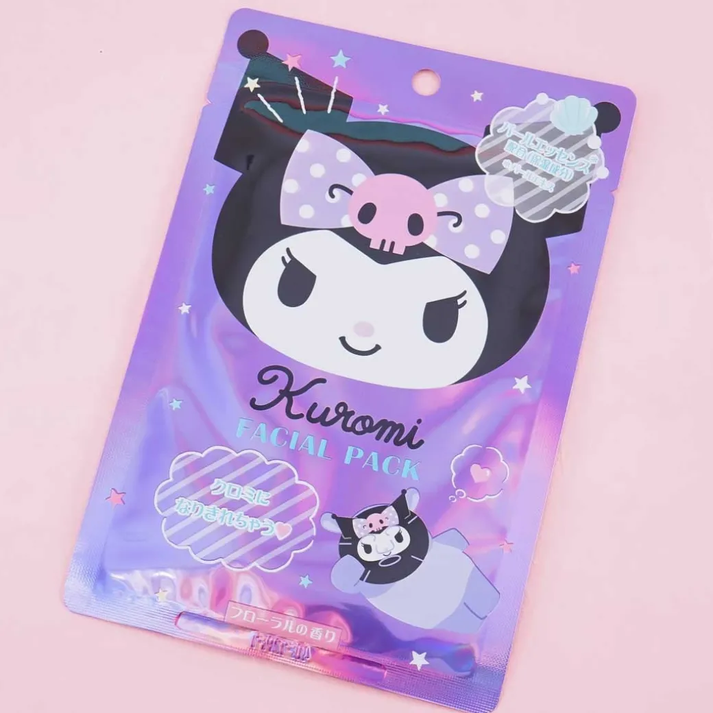 Kuromi Facial Pack Sheet Mask - Floral