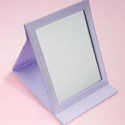 Kuromi Faux Leather Folding Mirror