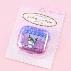 Kuromi Floral Dream Soft-Type Clear Case - AirPods (3rd generation)