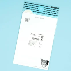 Kuromi Flower Retro Postcard