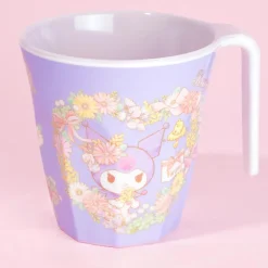Kuromi Flower Wreath Melamine Mug