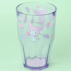 Kuromi Flowery Clear Cup