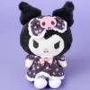 Kuromi Flowery Dress Plush Charm - Medium